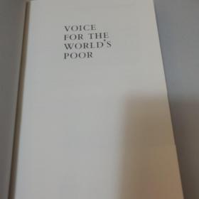 Voice For The World's  Poor