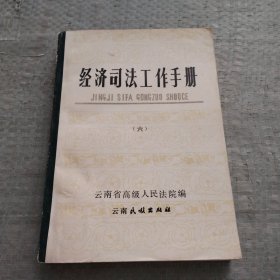 经济司法工作手册(六)