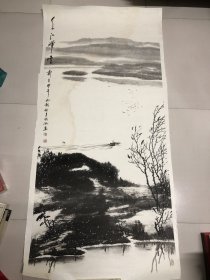 霍顺海国画 (霍顺海山水画) 保真