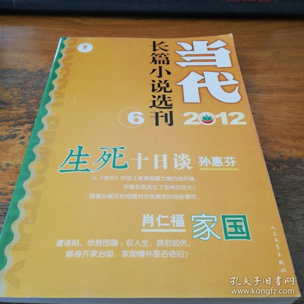 当代长篇小说选刊2012.6