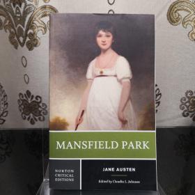 【BOOK LOVERS专享150元】Mansfield Park 曼斯菲尔德庄园 简·奥斯汀 Norton Critical Edition 诺顿评注版/学术批评版 详细评注 深度解读 内容专业权威 一个让您真正读懂名著的权威系列 英文英语原版