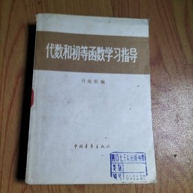 代数和初等函数学习指导‘