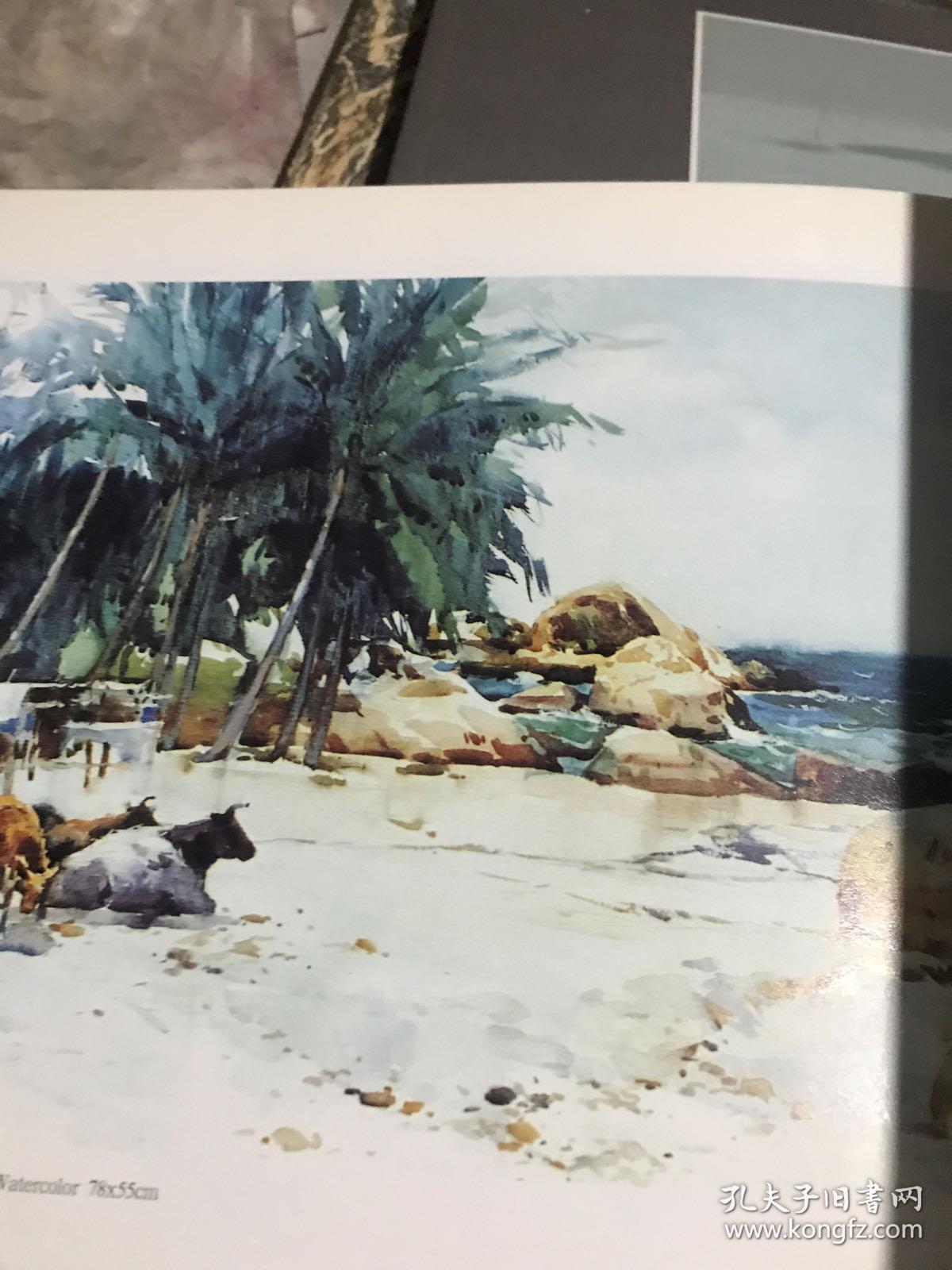 马来西亚风情六人画集 作者徐坚冯信群冉海泉李亮之12开10品G画4区