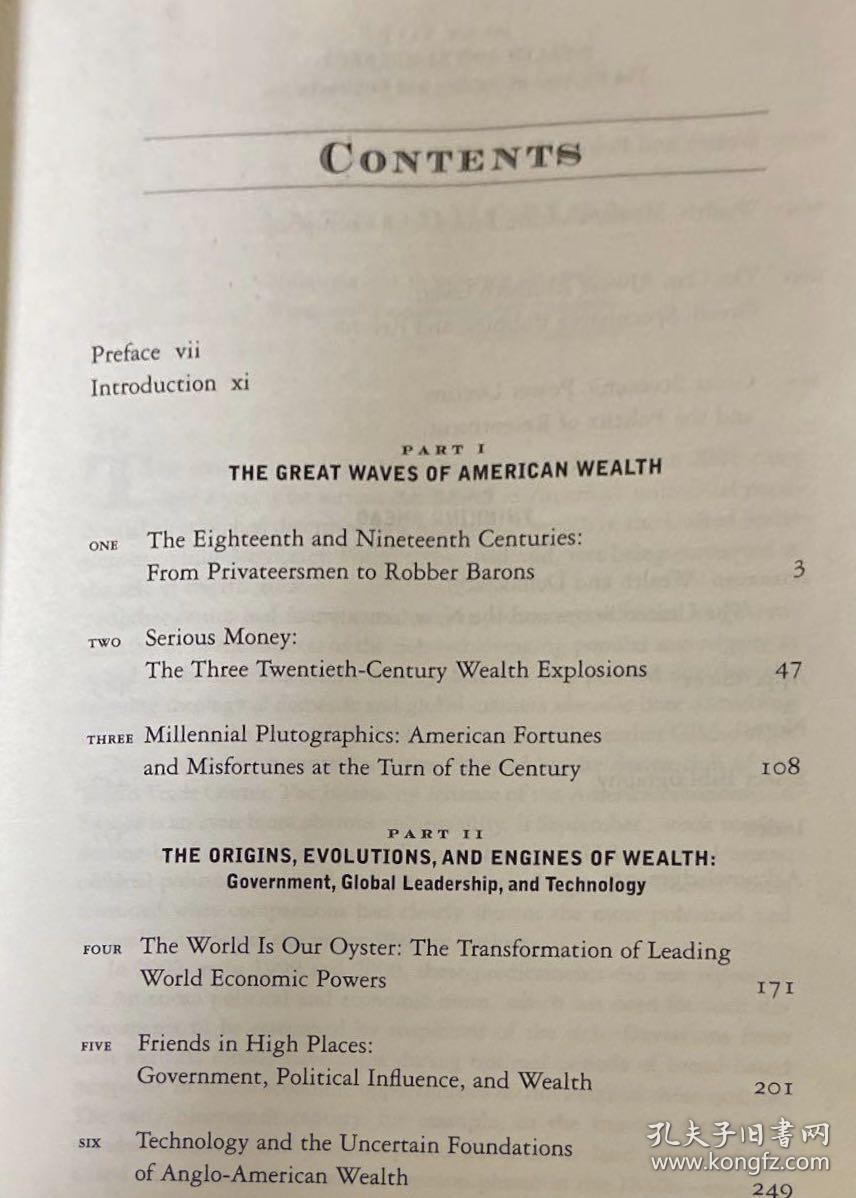 Wealth and democracy political history of American rich 英文原版精装