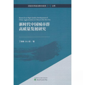 新时代中国城市群高质量发展研究 丁焕峰；孙小哲 9787521845259