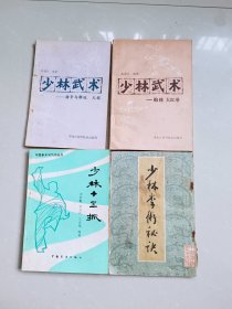 少林武术等四册