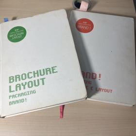 TOP Graphic Design Series-Brochure /Brochure & Layout  TOP平面设计系列宣传册/宣传册及版式  两本合售
