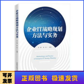 企业IT战略规划方法与实务