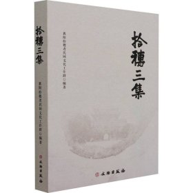 【全新正版包邮】 拾穗三集 襄阳拾穗者民间文化工作群 编 文物出版社 9787501071012