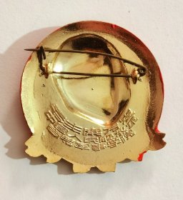 60年代近全新毛主席万岁中国人民解放军高等军事学院纪念像章