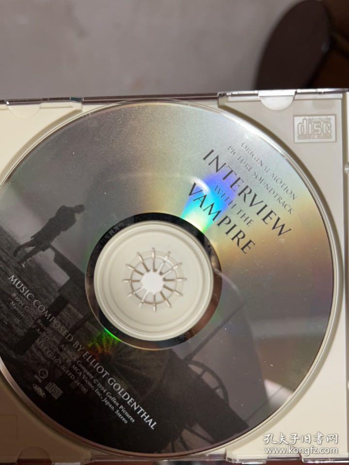OST Elliot Goldenthal 夜访吸血鬼 Interview With The Vampire 日版首版原声CD 无侧标 品相自定义九新