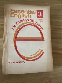 Essential English for Foreign Students 3