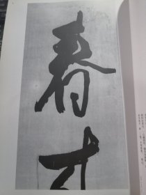 二玄社字帖 条幅名品选4 傅山