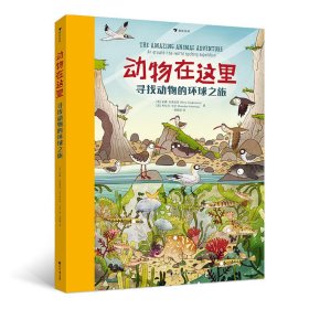 【正版全新】动物在这里-寻找动物的环球之旅安娜.克莱伯恩9787551144681花山文艺2019-03-01（文）