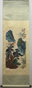 阳朔奇峰，山水画立轴，胡佩衡 画心尺寸9949公分