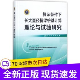 復雜條件下長大直徑橋梁樁基計算理論與試驗研究