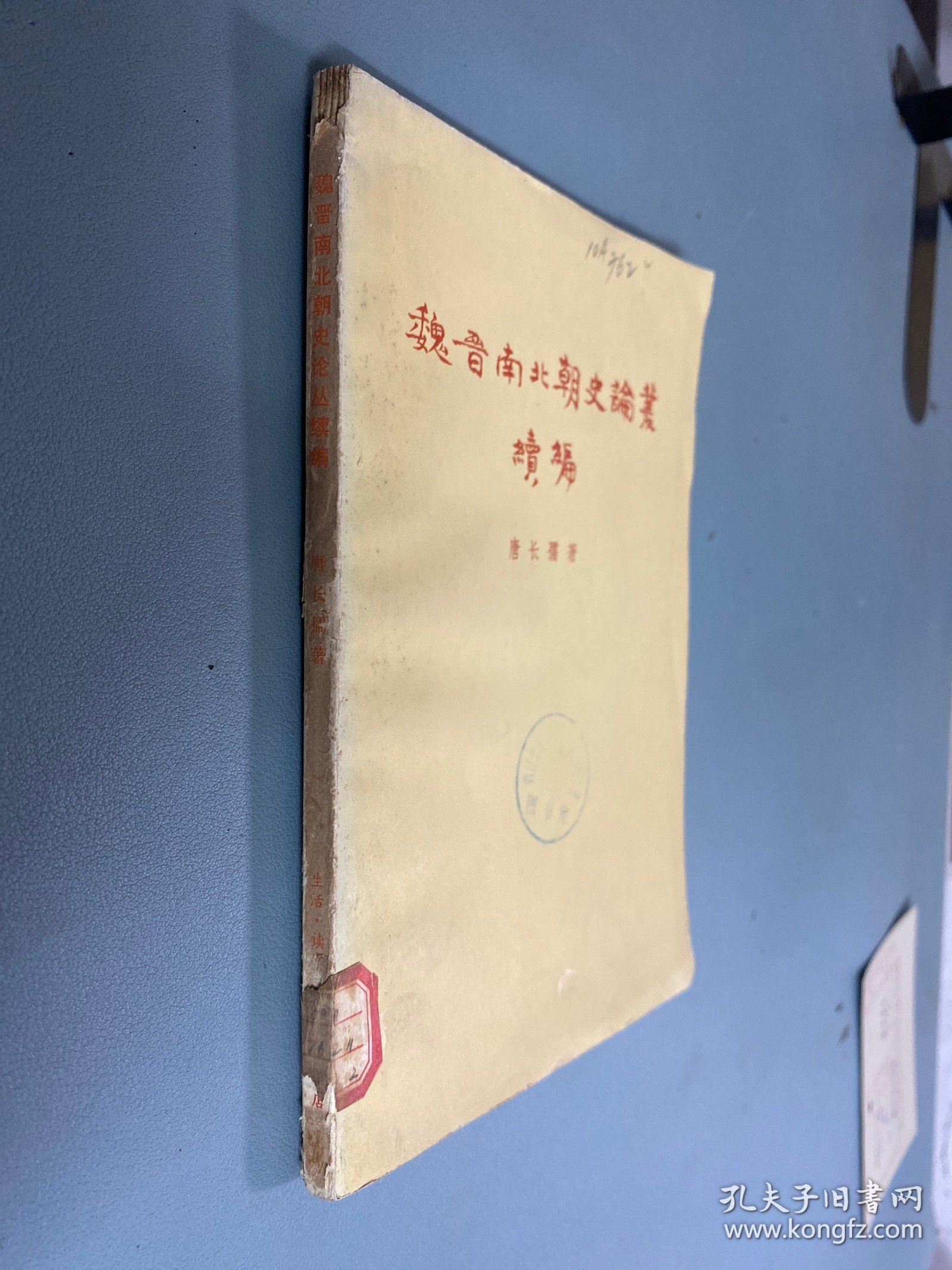 魏晋南北朝史论丛续编