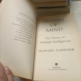 Frames Of Mind：The Theory Of Multiple Intelligences