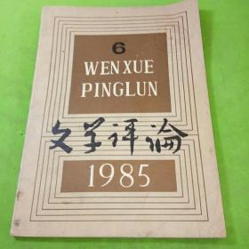 文学评论1985年6期