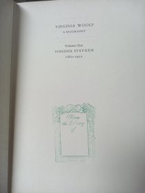 Quentin Bell Virginia Woolf a biography -- 昆丁 贝尔《伍尔夫传》卷一 精装本 缺书衣