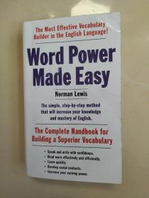 Word Power Made Easy: The Complete Handbook for Building a Superior Vocabulary 英文原版