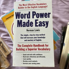 Word Power Made Easy: The Complete Handbook for Building a Superior Vocabulary 英文原版