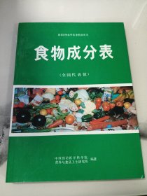 食物成分表(全国代表值)