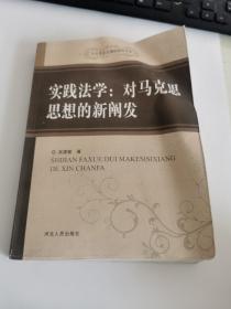 马克思主义理论研究书系·实践法学：对马克思思想的新阐发