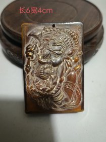 乡下收的象佛牌子