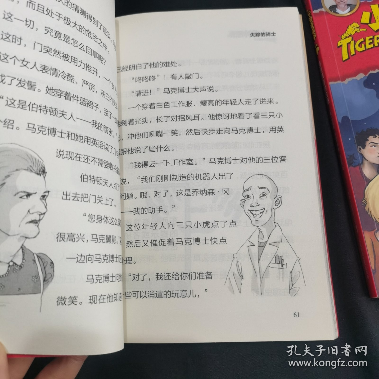 小虎神探队·失踪的骑士 恶灵栖息的古堡 深水怪兽 三本合售