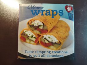 Delicious Wraps（美味的卷饼）西餐烹饪菜谱，精装一册全