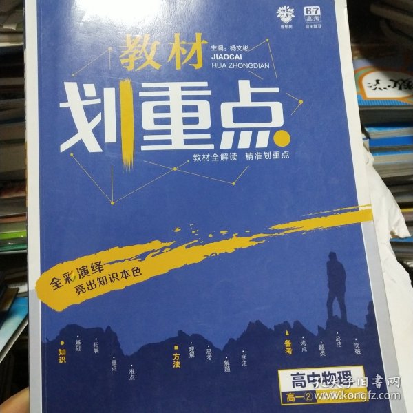 理想树67高考2019新版教材划重点 高中物理必修2人教版高一下册 高一②必修RJ