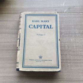 KARL MARX CAPITAL VoI.I