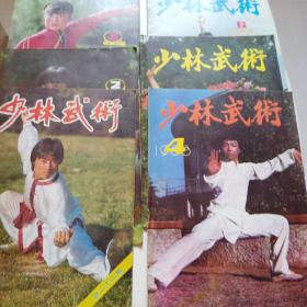 少林武术1988年1-6册合售50元