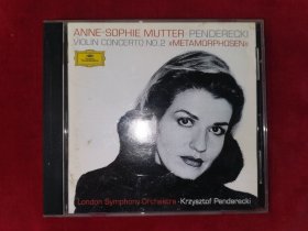 PENDERECKI: VIOLIN CONCERTO NO.2 "METAMORPHOSES" ETC.MUTTER/LONDON SYMPHONY ORCHESTRA/PENDERECKI