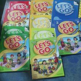 Let's Go: 3: Student Book with Audio CD Pack 1-2-3-4-0（5套合售）可拆 含光盘