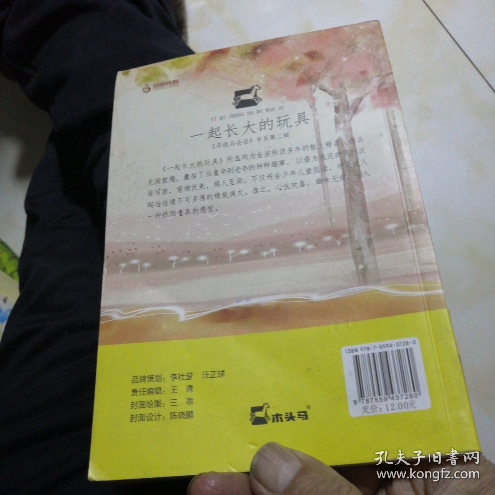 快乐读书吧 二年级下册（七色花+神笔马良+愿望的实现+大头儿子和小头爸爸+一起长大的玩具）共5册 适合亲子共读