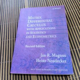 Matrix Differential Calculus with Applications in Statistics