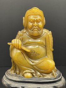 精品寿山石田黄级田黄石【星宿罗汉】佛像造像摆件 纯天然颜色 原石雕刻 做工精细