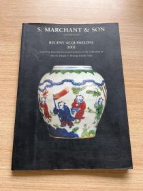 马钱特( S. MARCHANT & SON. )何东家族藏明清瓷器 2002年图录 官窑 广彩