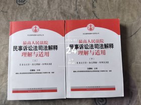 最高人民法院民事诉讼法司法解释理解与适用