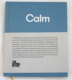 Calm how to be calm mind philosophy英文原版