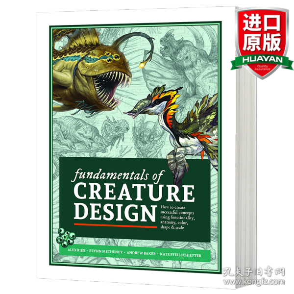 英文原版 Beginner’s Guide to Creature Design初学者生物设计指南 英文版 进口英语原版书籍