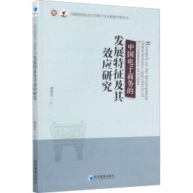 中国电子商务的发展特征及其效应研究