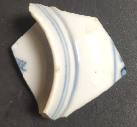 清代青花古瓷片(2)