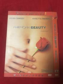 DVD 美国丽人 American Beauty (1999) 凯文·史派西 第72届奥斯卡金像奖 最佳影片 第57届金球奖 电影类 最佳剧情片 第53届英国电影学院奖 电影奖 最佳影片 箱10