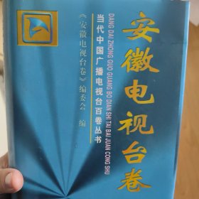 当代中国广播电视台百卷丛书.安徽电视台卷