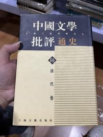 中国文学批评通史陸：清代卷