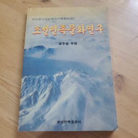 朝鲜民族文化研究，朝鲜文