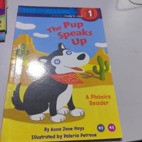 英文原版 Step into Reading 1 - The Pup Speaks Up 小狗说话
